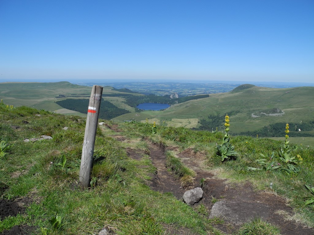 Depuis le puy de l'Angle